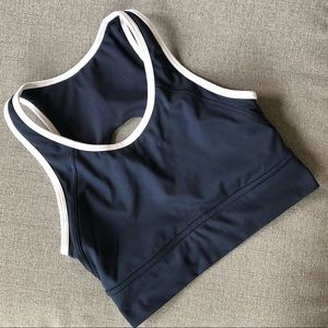 Athleta size small navy sports bra